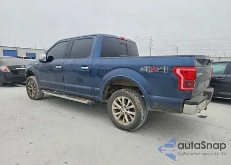 2016 Ford F150 Supercrew z USA, uszkodzony, nr VIN 1FTEW1EFXGFC89502